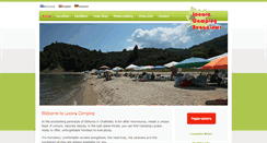 Desktop Screenshot of lacaracamping.gr